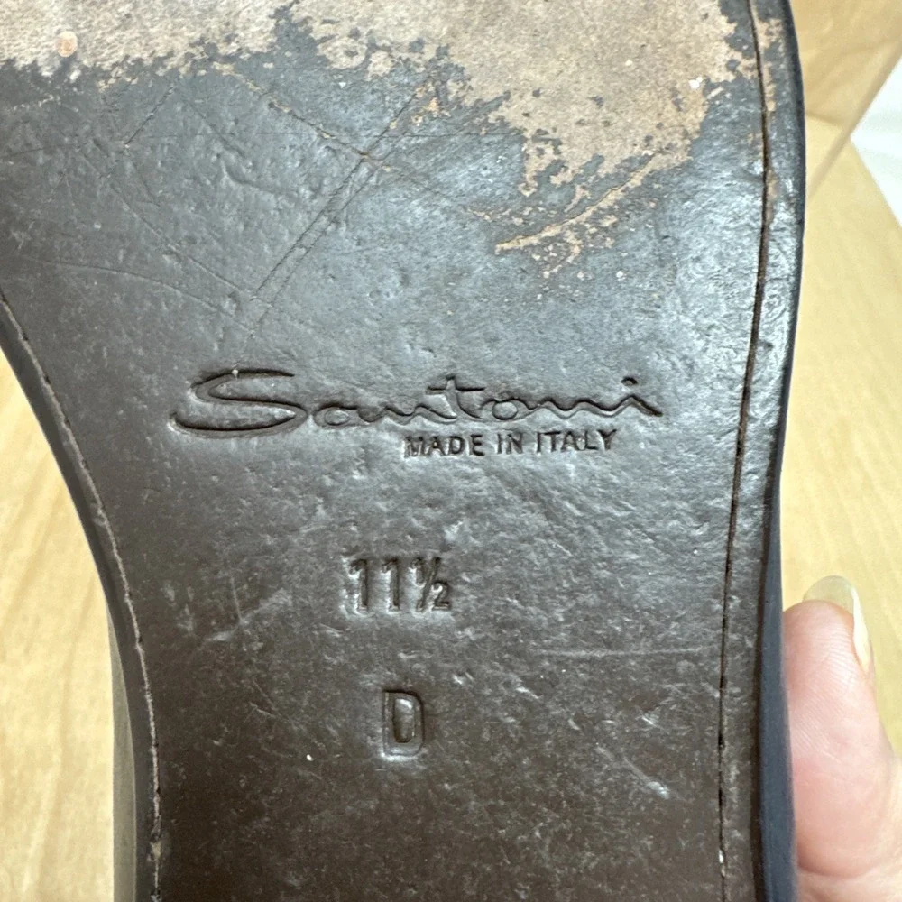 Santoni bit loafer